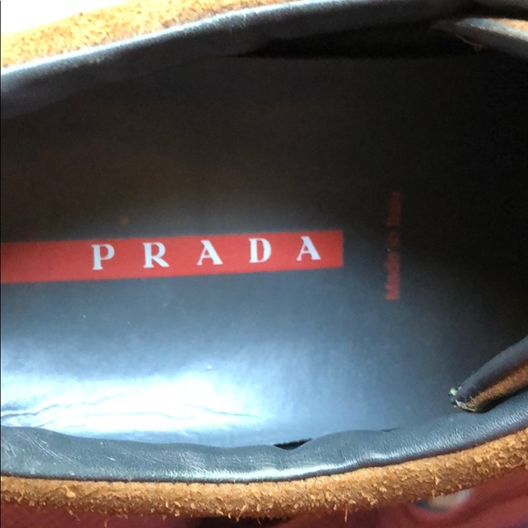 Prada hiking shoes